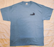 Load image into Gallery viewer, JBF Second Annual Summer Shootout T-Shirt - Light Blue